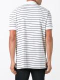 striped polo shirt