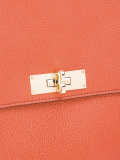  flip lock shoulder bag