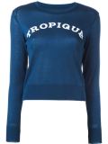 Tropique print jumper