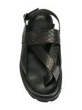 crossover sandals