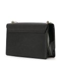 flap closure cross body bag
