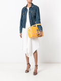 twist-front shoulder bag