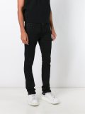 varnished skinny jeans