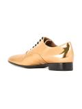 metallic Oxford shoes