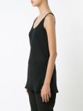 long round-neck vest