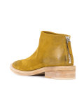 rear zip ankle boots