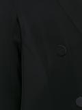 fitted double breasted coat