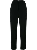 tapered cropped trousers