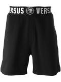 logo waistband track shorts 