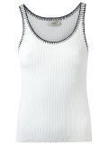 round neck knit blouse