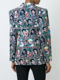 faces print jacket 
