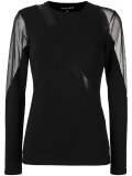 sheer blouse