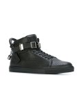 padlock detail hi-top sneakers