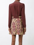 flared mini dress