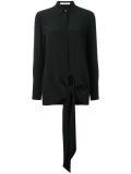 waist-tie shirt