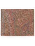 paisley print wallet