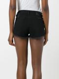 frayed denim shorts