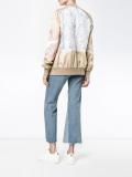 macrame lace bomber jacket