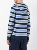 striped hooded sweatshirt