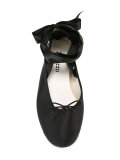 ankle-wrap ballerinas
