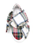 'Tartan Bow' sneakers