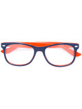 colour block glasses