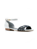 embellished flat sandals