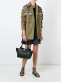 'Rockstud'梯形手提包