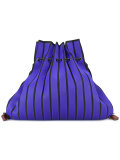 striped sack backpack