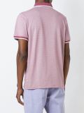 contrast trim polo shirt