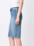 denim pencil skirt