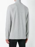 cutout turtleneck sweatshirt