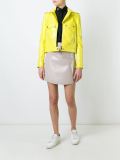 varnished biker jacket 