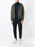 padded hooded jacket