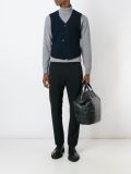 buttoned waistcoat