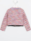bouclé knit jacket