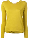 draped back jumper