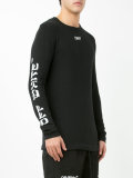 long-sleeve logo T-shirt 