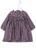 checked smock dress