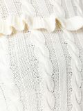 frill detail roll neck jumper