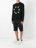 birds print sweatshirt 