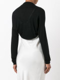 cropped cardigan 
