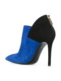 bicolour ankle boots 