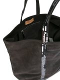 sequin trim shopper 