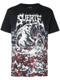 shark print T-shirt