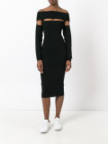 cut-out midi dress