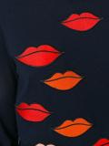 lips print jumper