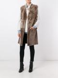 long fit gilet