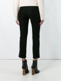 flared cropped trousers