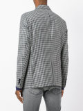 checked blazer